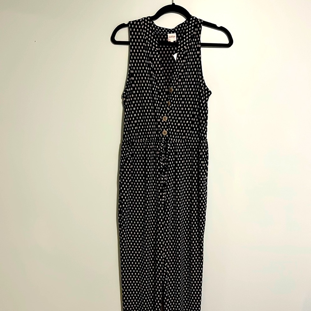 Kaileigh jumpsuit. Stretchy. Deep navy. Small. NWT